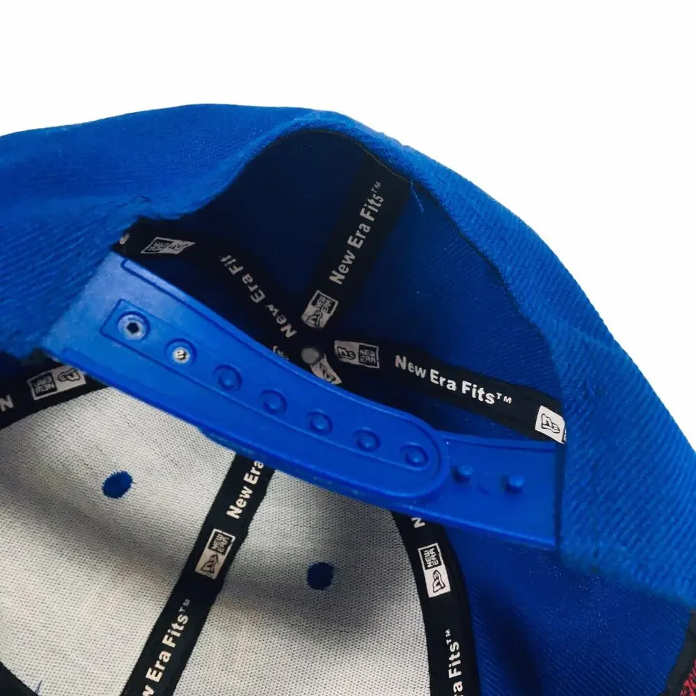 Texas Rangers AOP Hat Cap New Era Acrylic & Wool (Inner Bill Damage) READ